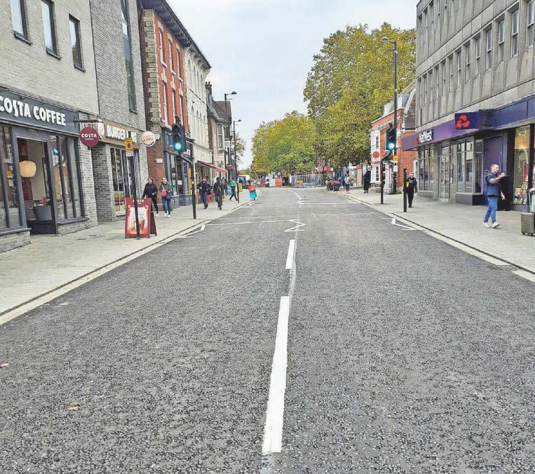 High Street work comes to an end