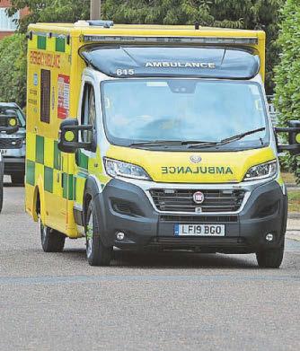 Ambulances put on highest alert level after 'huge spike'