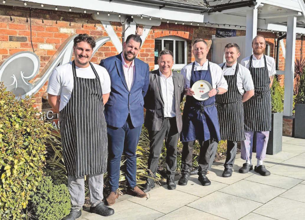 That's magic! Rosette honour for restaurant