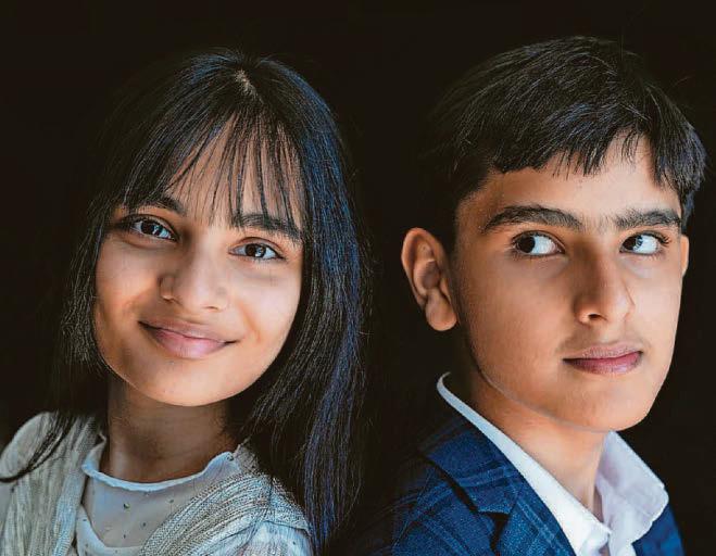 Double delight for Mensa twins