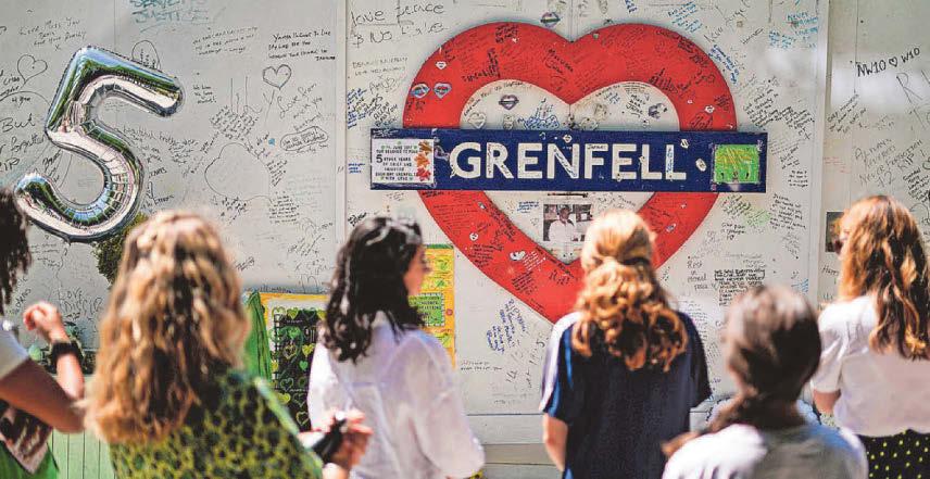 Deconstruction of Grenfell Tower gets under way
