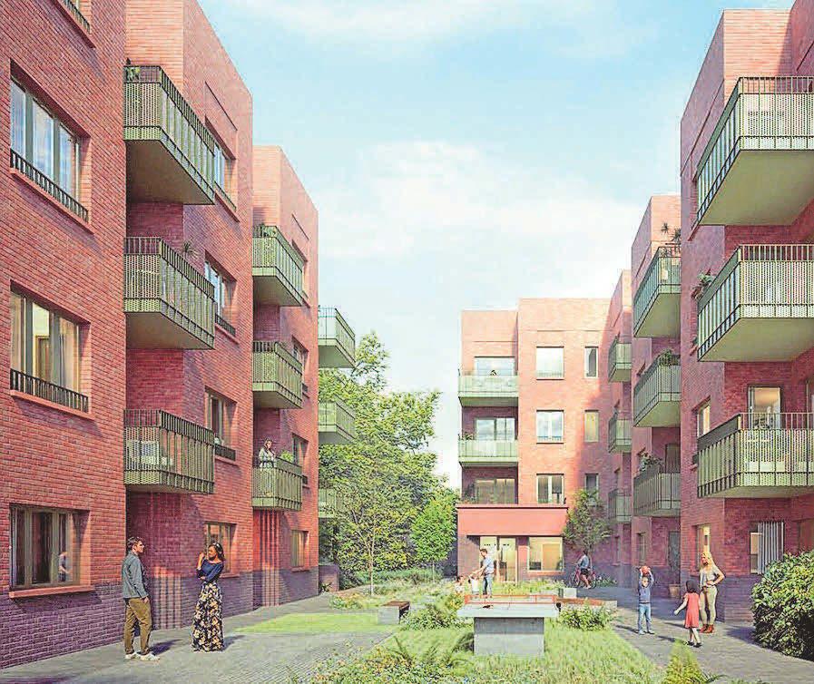 Developer given green light to build six new blocks of flats
