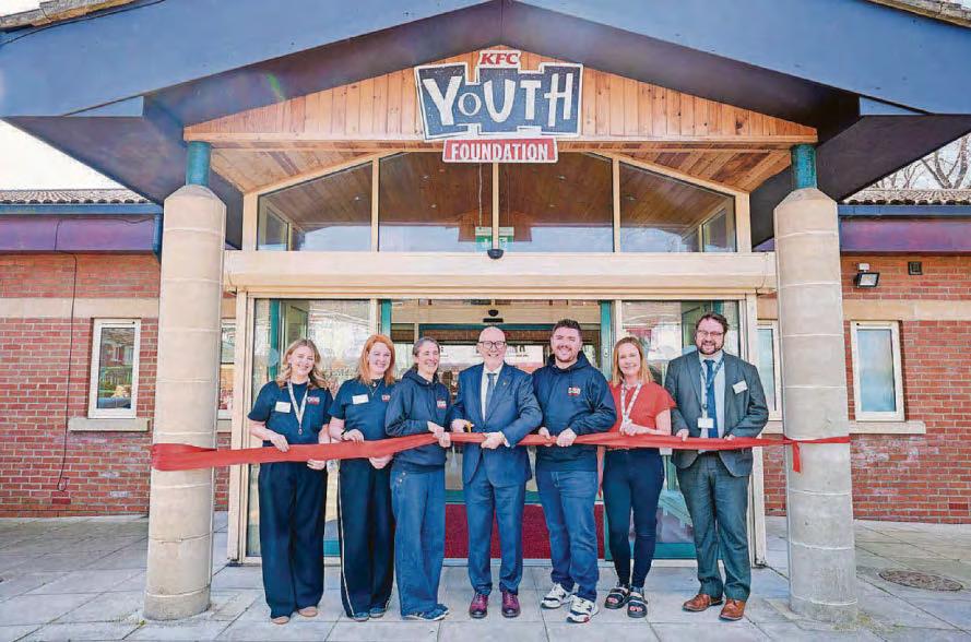 Youth hub launched by fast food giant in town