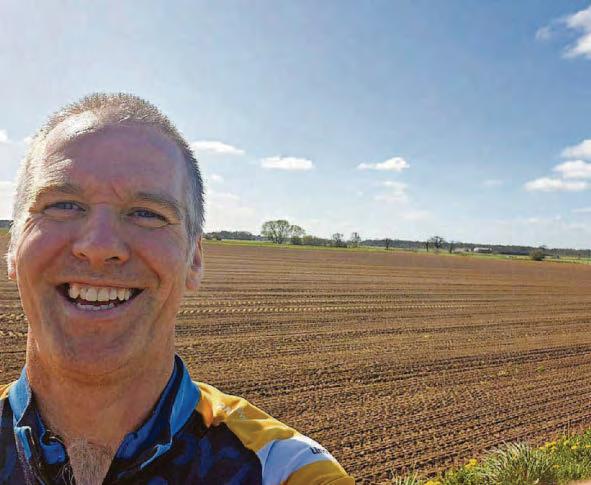 Professor puts in the miles to raise funds