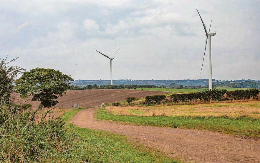 Wind farm could have powered town for a year