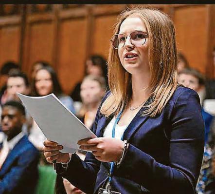 Youth MP Sophie delivers powerful speech on mental health in Commons