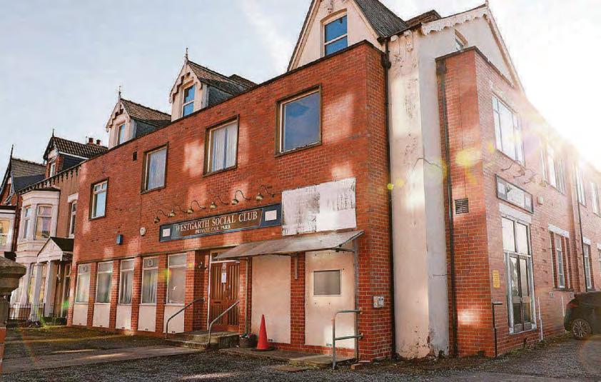 Former social club to be razed to the ground