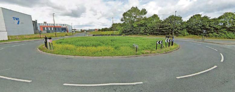 Plans to install commemorative locomotive on roundabout