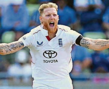 India strong but Stokes denies Jaiswal