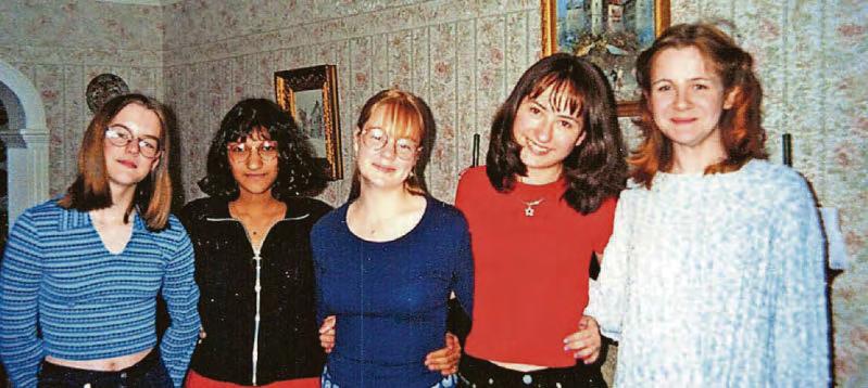 Friends reunited after honouring school pact