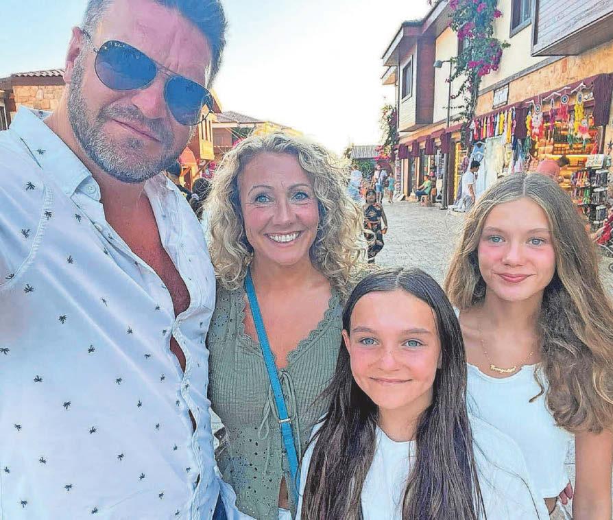 'She is very brave and is facing it with such a positive mindset'