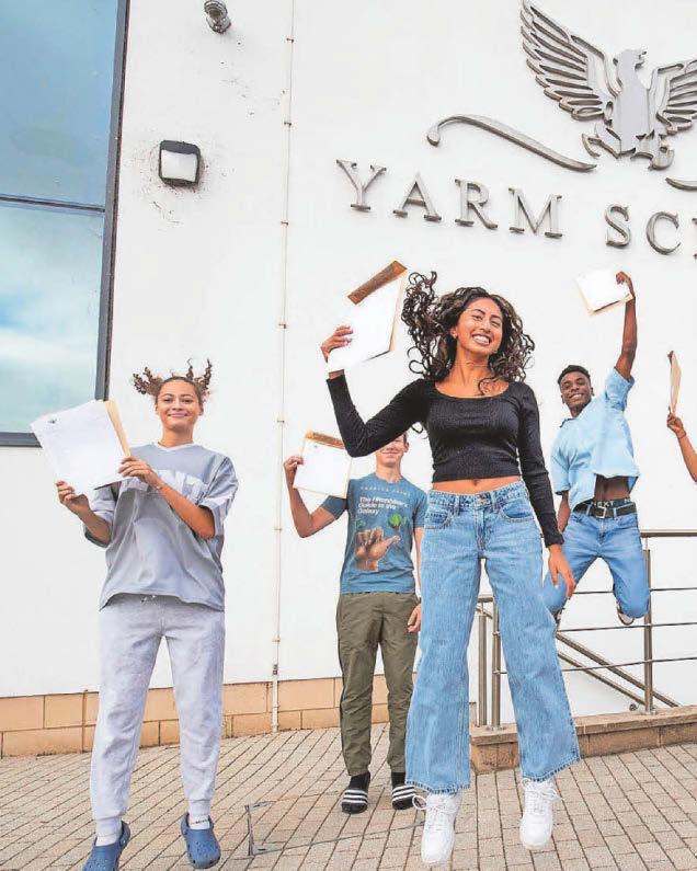 Joy, relief and pride on GCSE results day