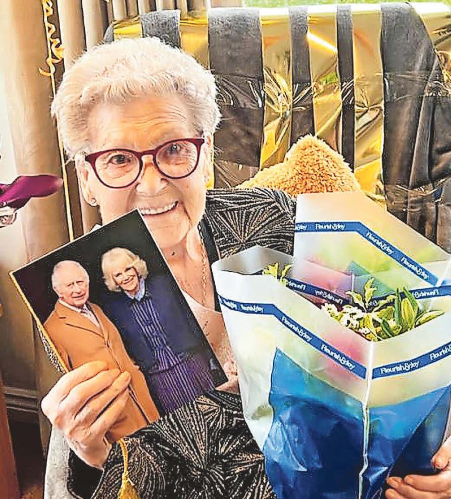 Evelyn, 101, undergoes amazing transfomation