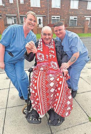 A day he'll never forget