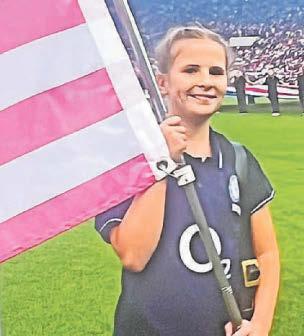 Rugby-mad Heidi's joy at role in World Cup opener