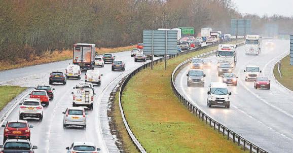 Records show fall in road traffic accidents