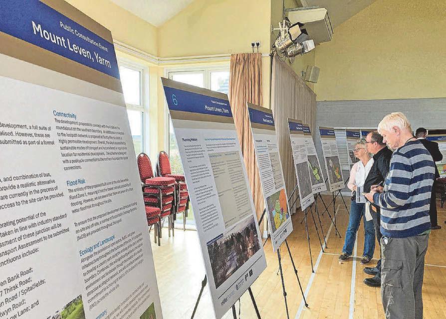 Residents react to new plans for 376 homes at Yarm’'s Mount Leven