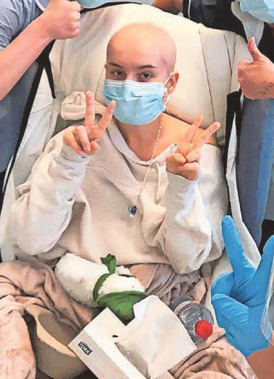 'Meeting them and other young people with cancer changed me for the better'