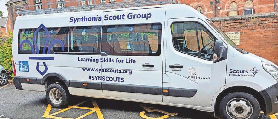 New minibus will help scouts make memories