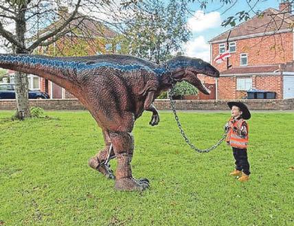 Couple hatch a roarsome idea for children’s parties