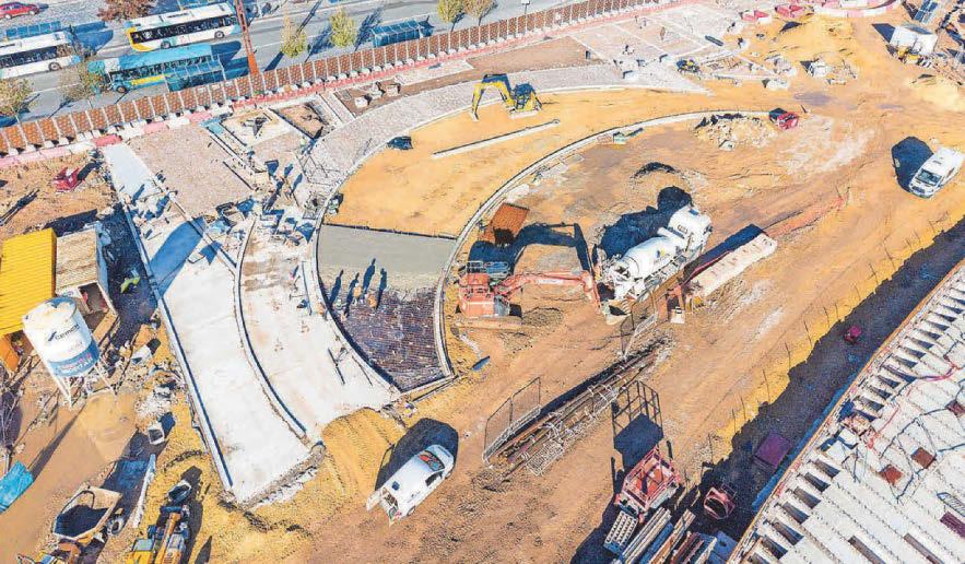 Waterfront urban park project is making progress