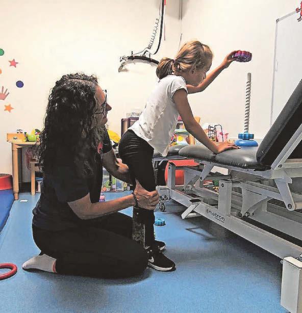 'Paige is so much happier since she's able to move more freely'