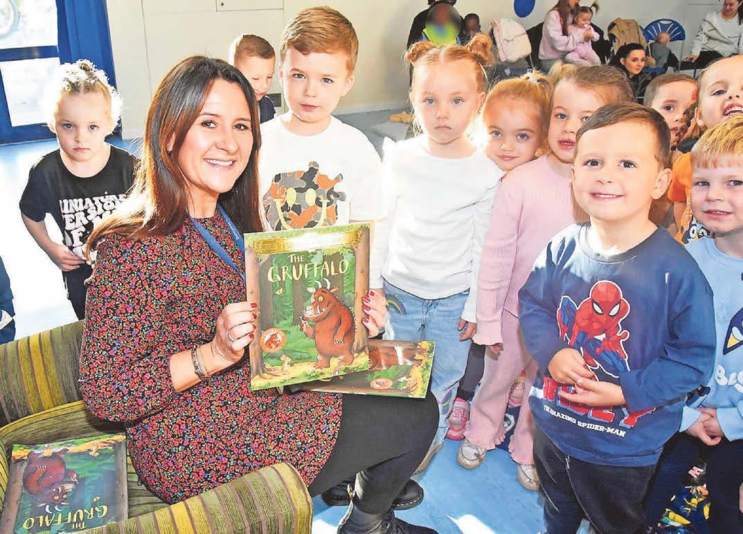 Gruffalo reading treat for young bookworms
