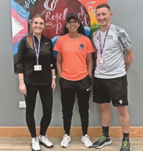 School visit a roaring success