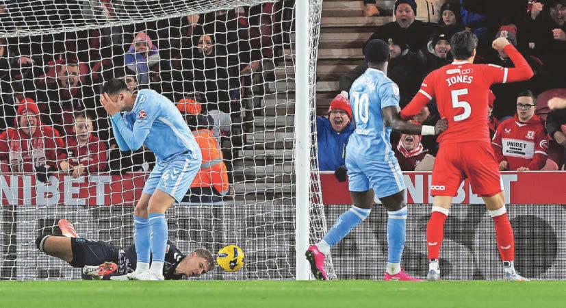 Conway miss proves costly as late double ends fightback