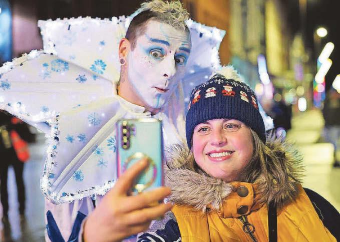 Town sparkles for the festive season