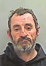 Burglar threw bike at police