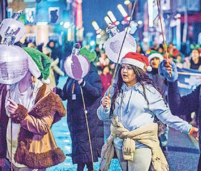 Lantern parade a dazzling success