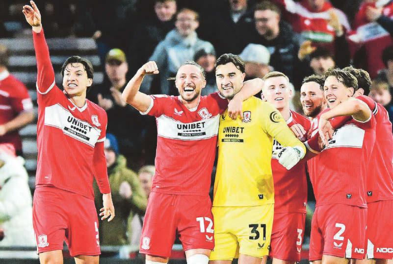 Feel-good factor has Boro daring to dream once more