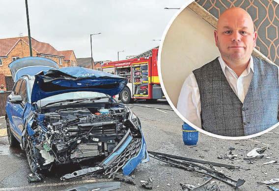 Drink-driver ploughed into family's new car