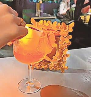 Rose cocktail reflects the love for Darci