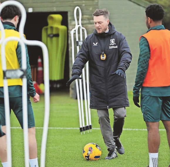 home alone, Boro's festive focus on job