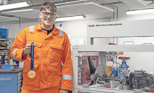 Golden opportunity for teenage apprentice Zac