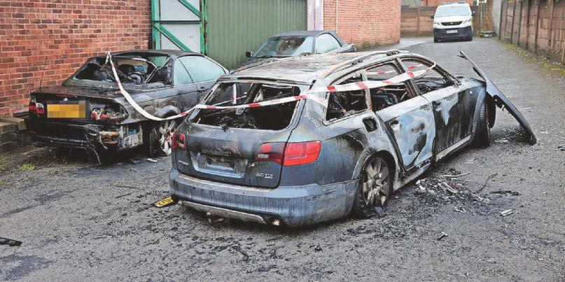 Double 'arson' probe launched