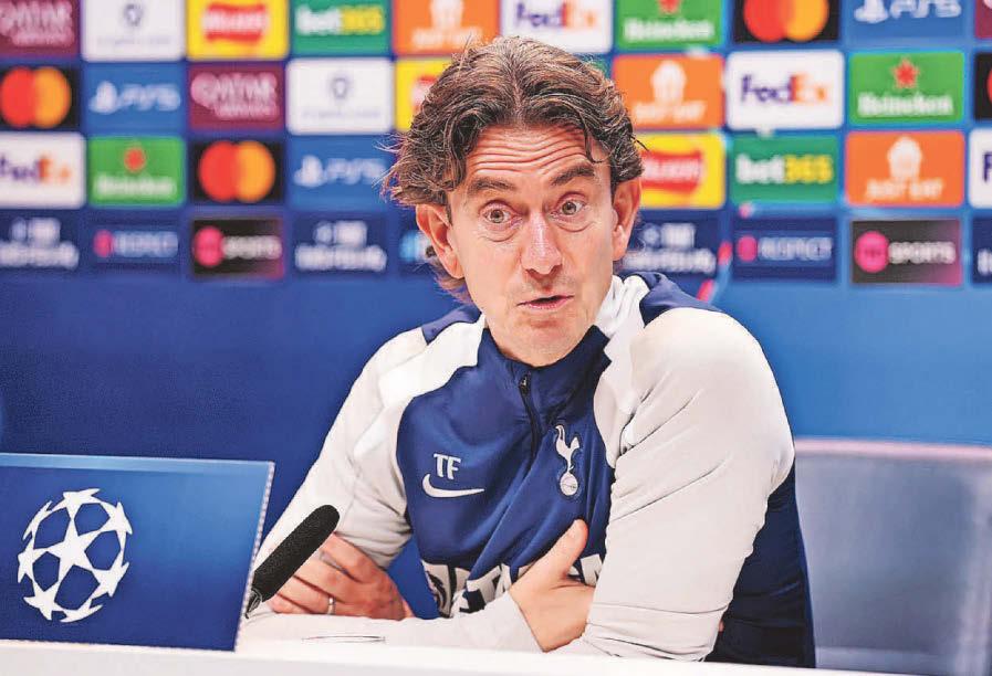 Frank remains positive after lunch with top trio