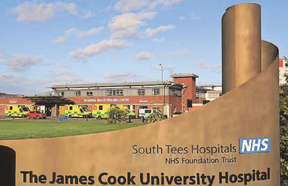 South Tees waiting lists fall