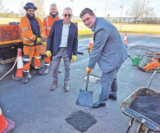 Potholes galore despite green rating for road works