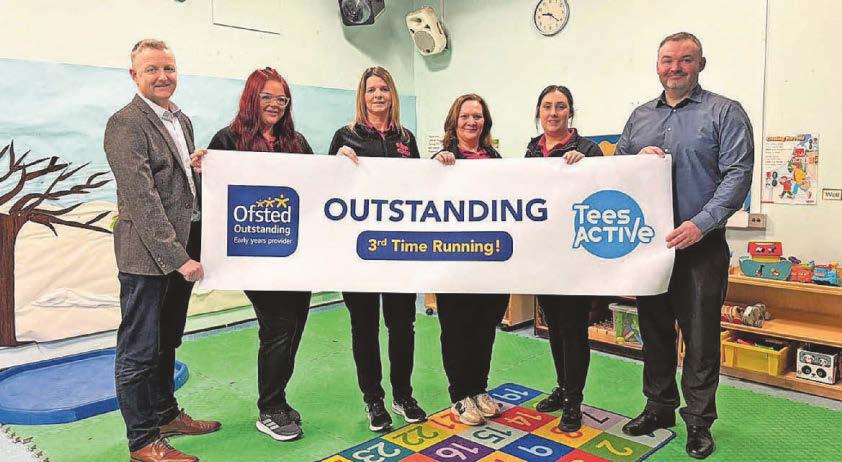 Treetops Nursery's joy at outstanding Ofsted rating