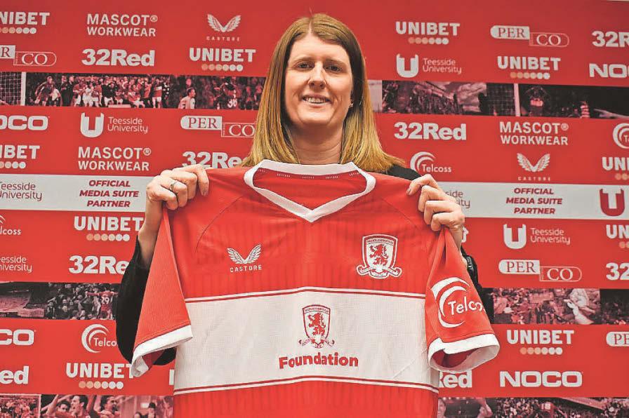 Change of shirt for Boro in aid of club Foundation