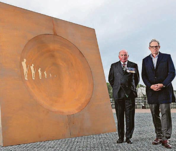 Poignant art unveiled at Port of Dover for VE Day and RADAR anniversaries