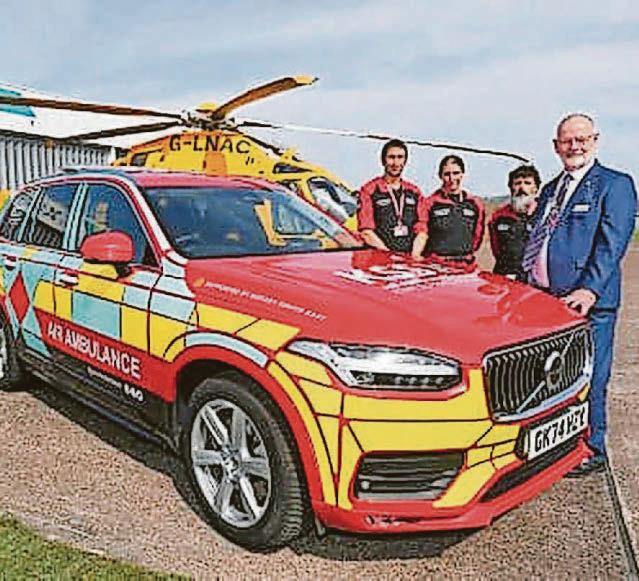 Rotarians join big fundraiser to buy emergency vehicle