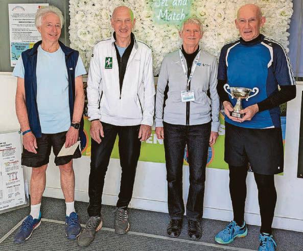 Winners crowned at 2025 Kent Senior Tennis Finals