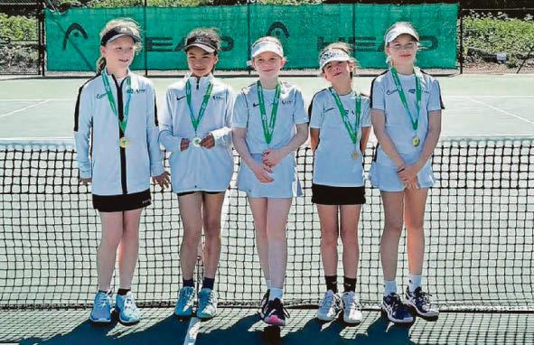 Young tennis teams impress on county scene