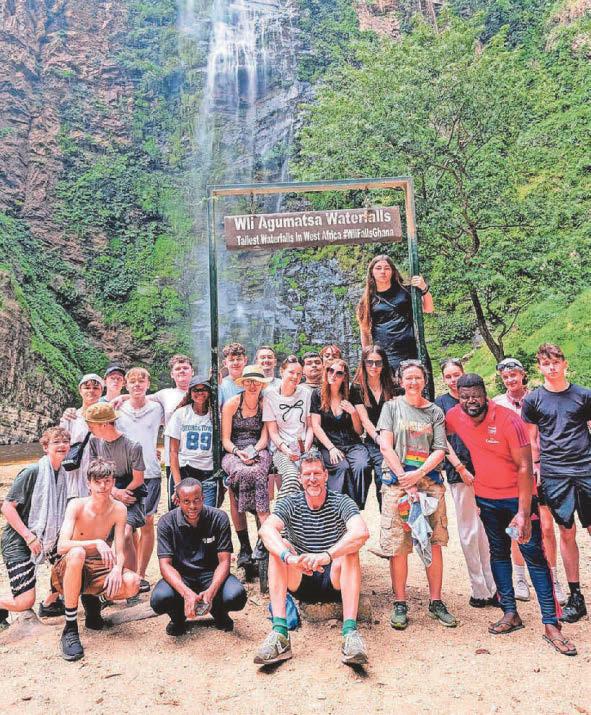 Academy students celebrate 'life-changing' trip to Ghana