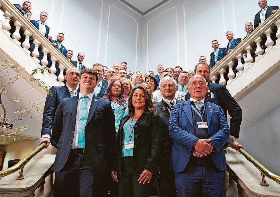 Reform leader tells council: We are here to unite, not to divide