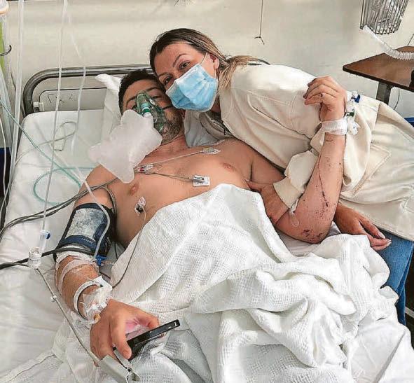 'I was blessed I hadn't died, but I had ruined the wedding'